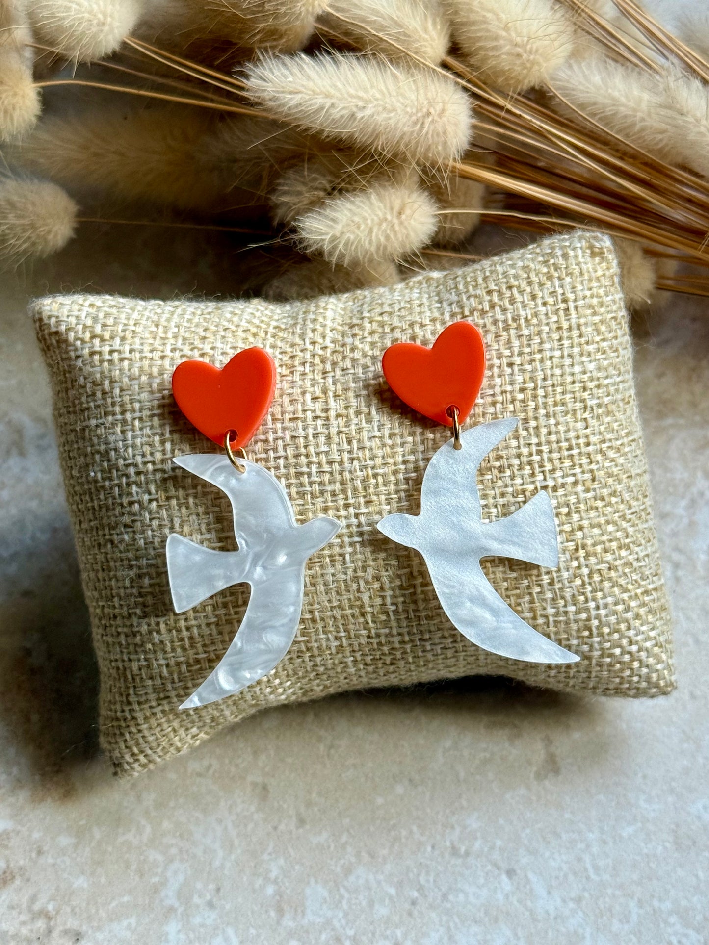 Boucles d'oreilles Birdy
