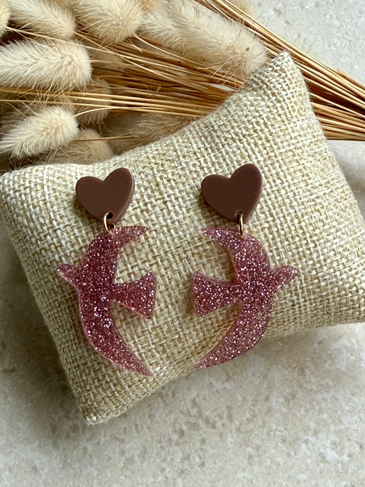 Boucles d'oreilles Birdy