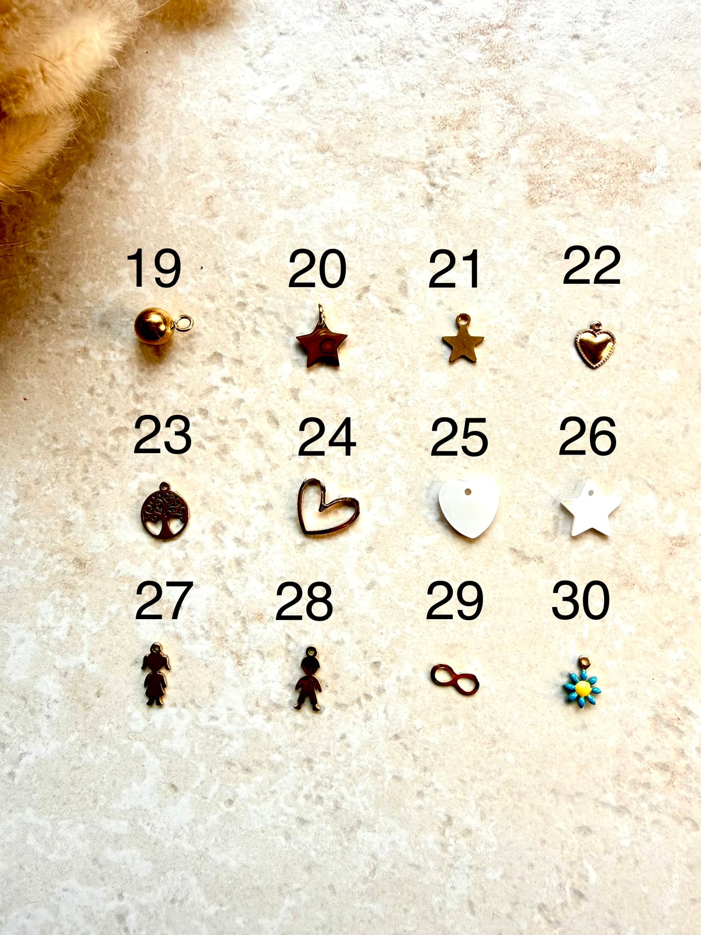 charms acier inoxydable Yourlittlewords