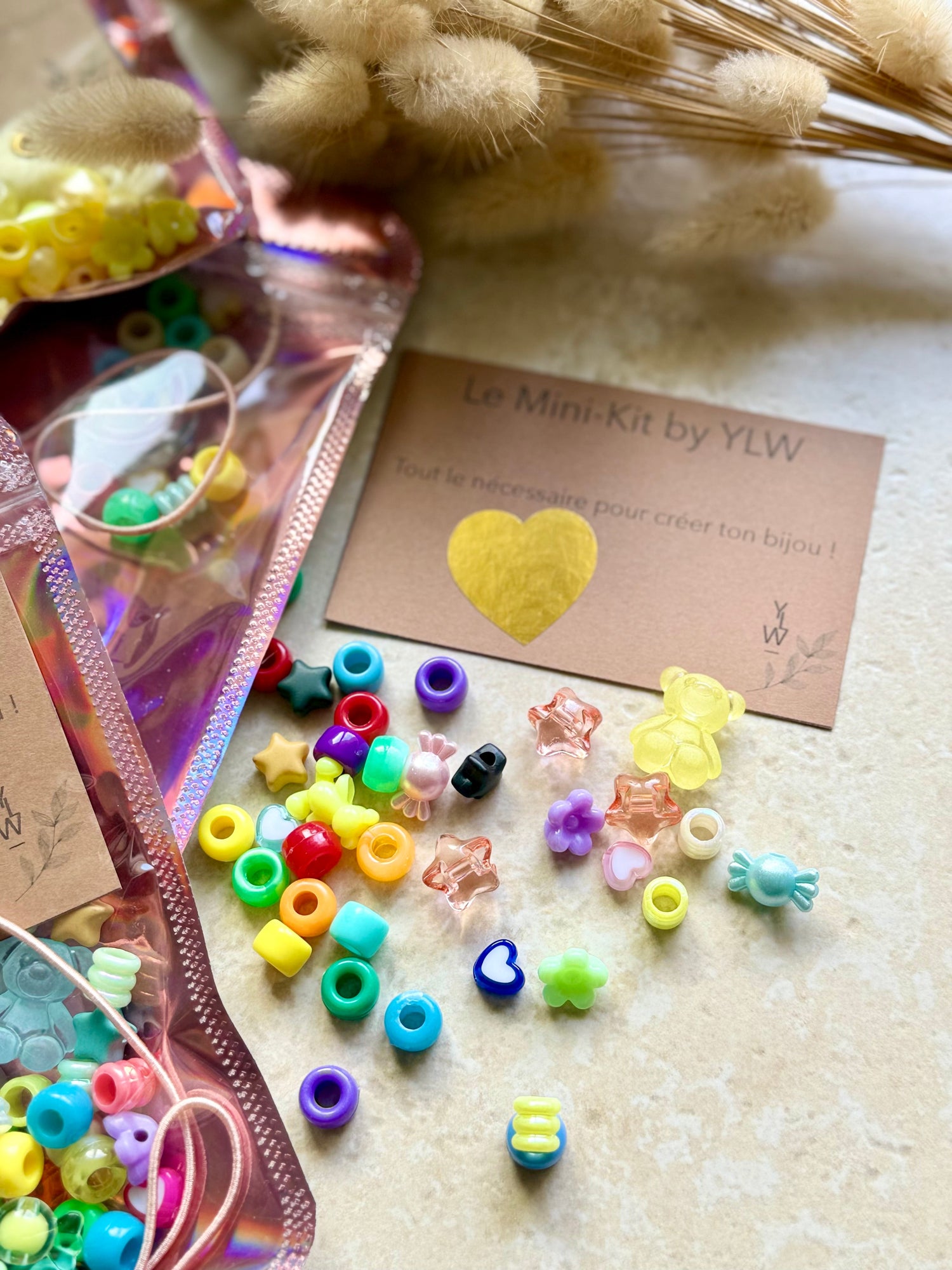 Collection bijoux enfants colorés et ajustables YourLittleWords Loire