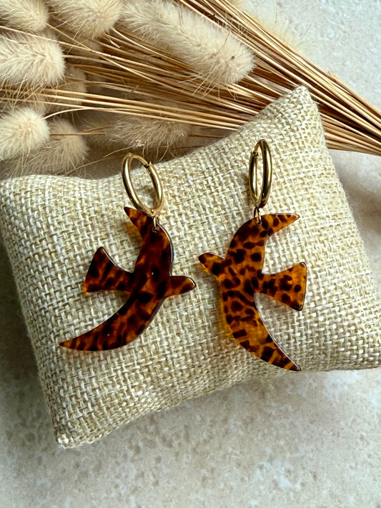 Boucles d'oreilles Birdy