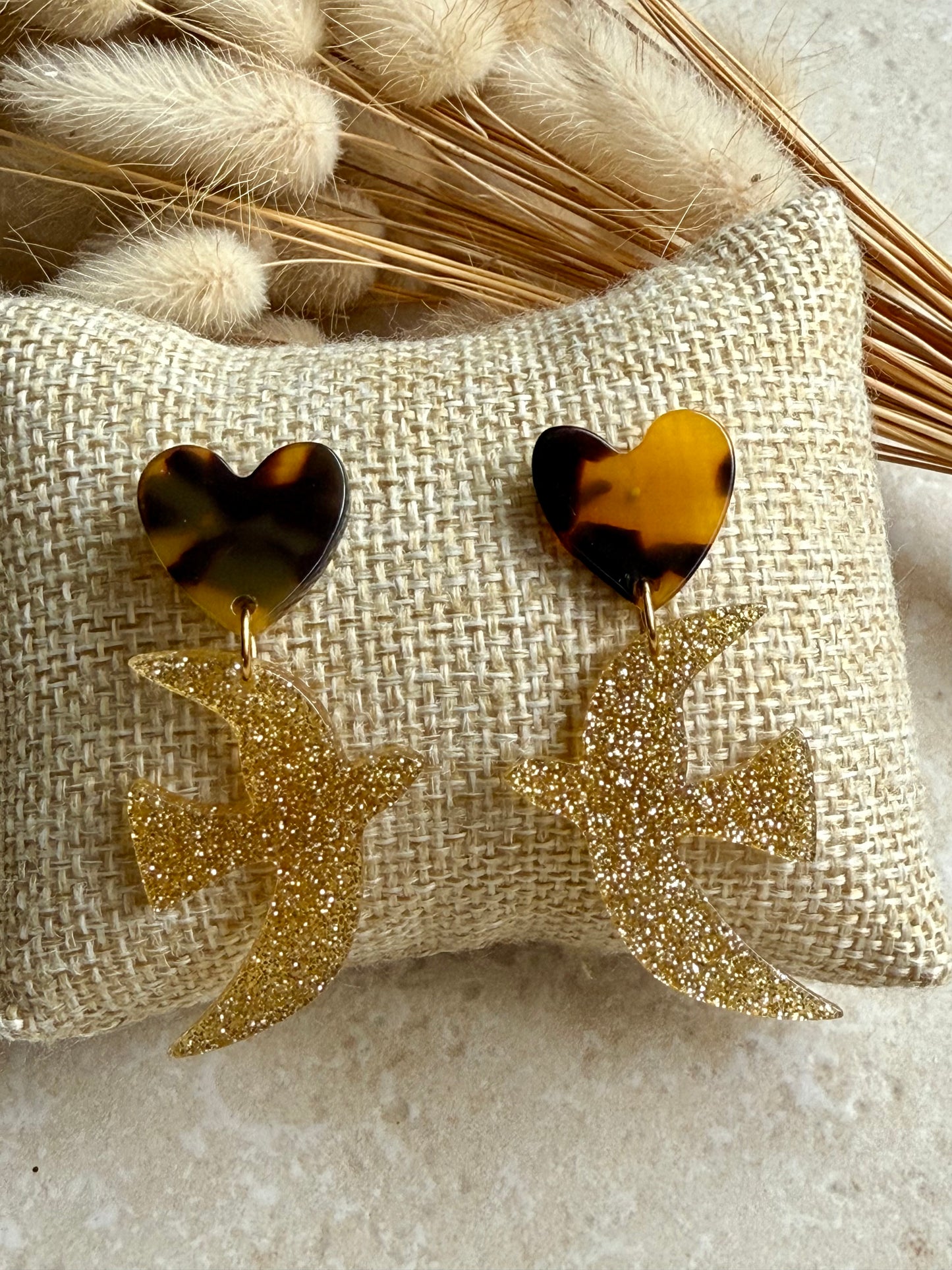 Boucles d'oreilles Birdy