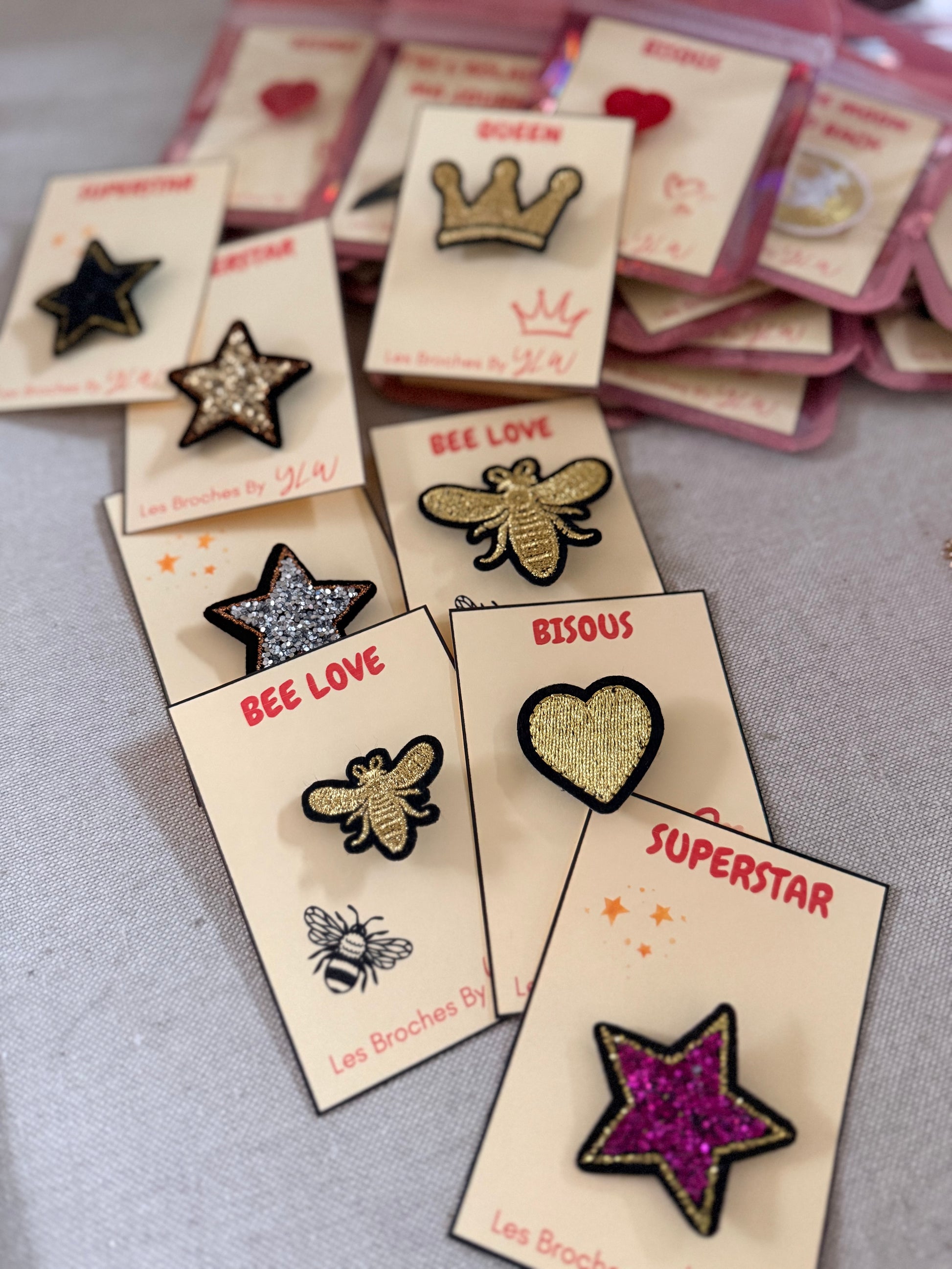 Broches fantaisie tendance YourLittleWords